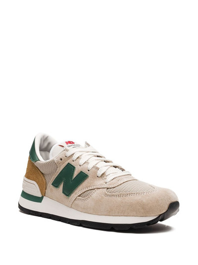 New Balance x Teddy Santis 990 "Tan Green" sneakers outlook