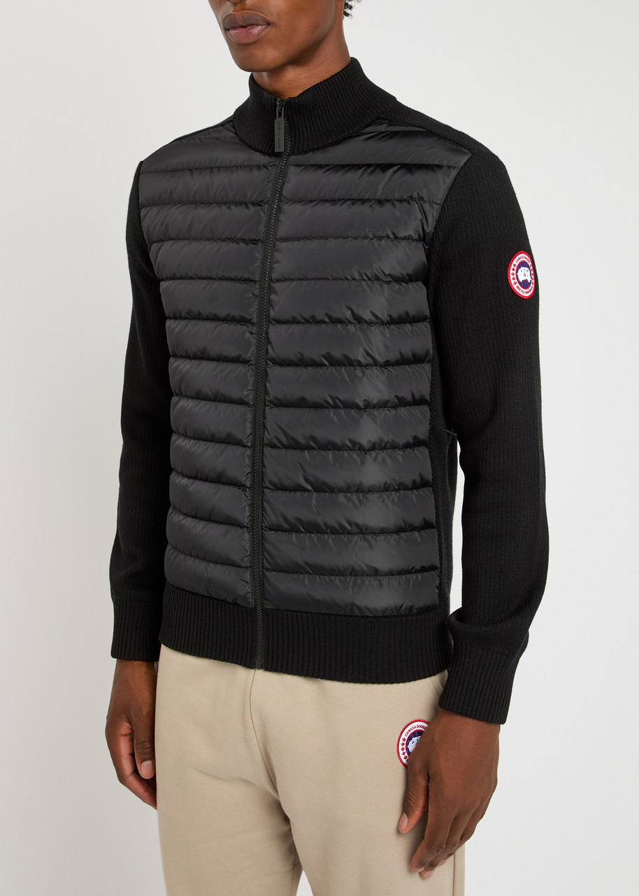 Canada Goose Hybridge Quilted Shell and Wool Jacket - 2