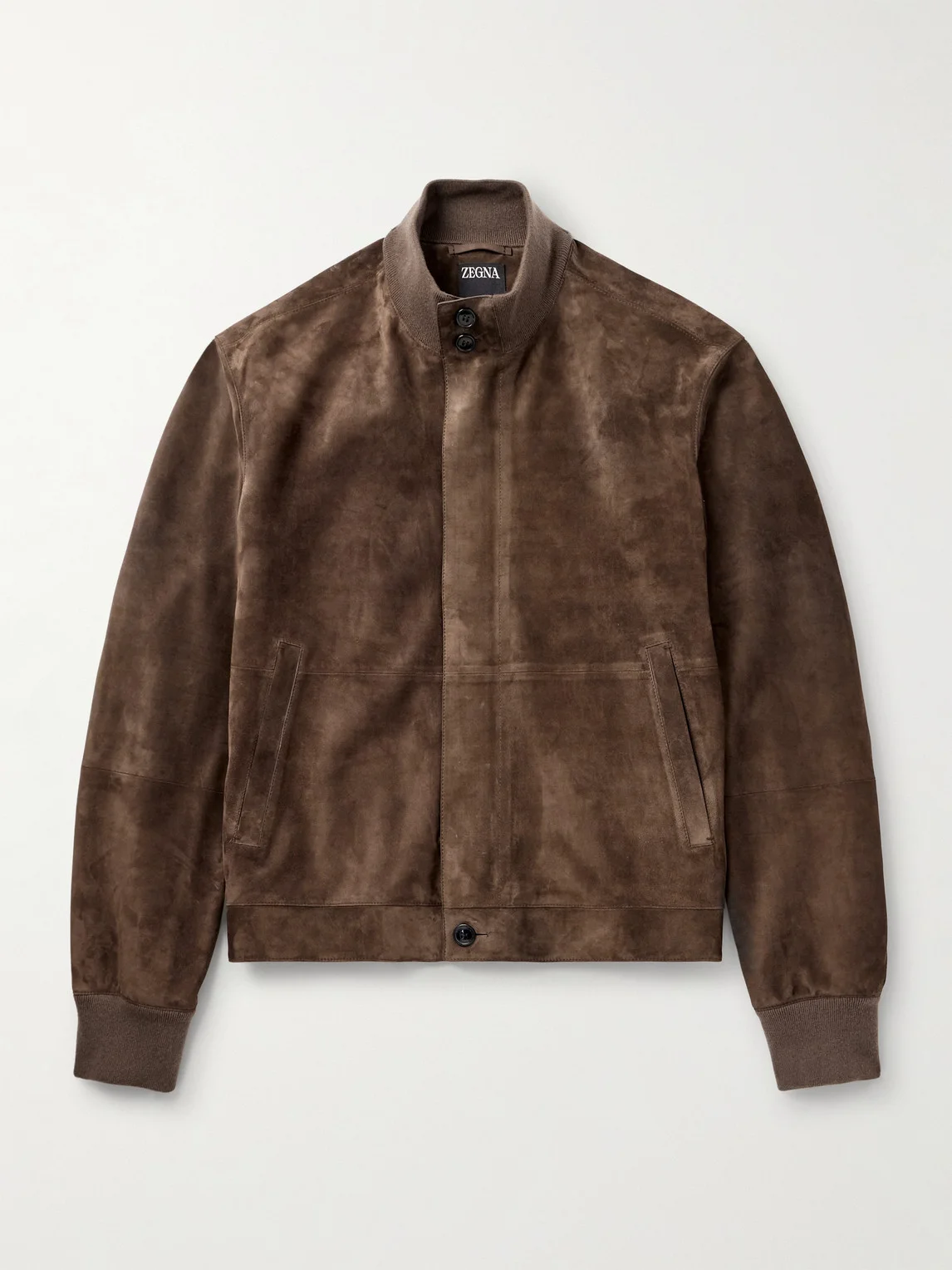 Suede Blouson Jacket - 1