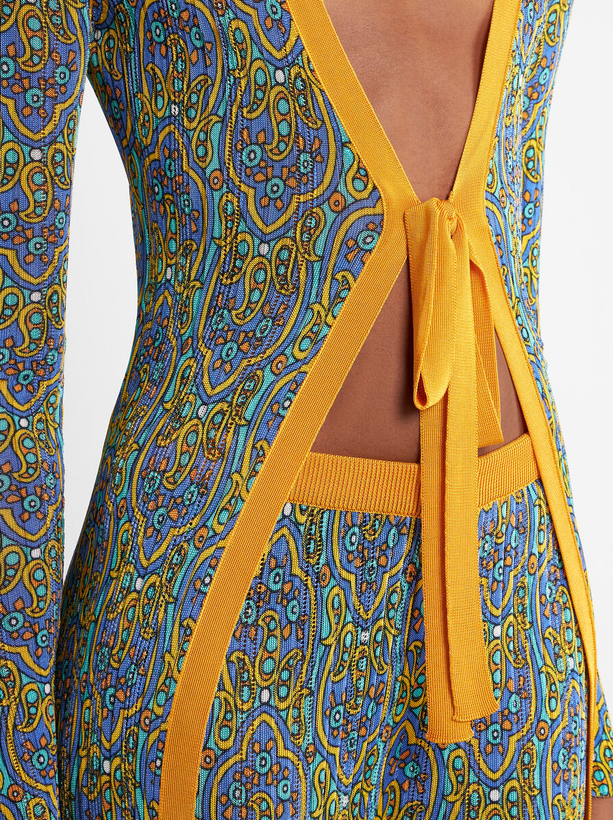 LONG PRINTED CARDIGAN - 2