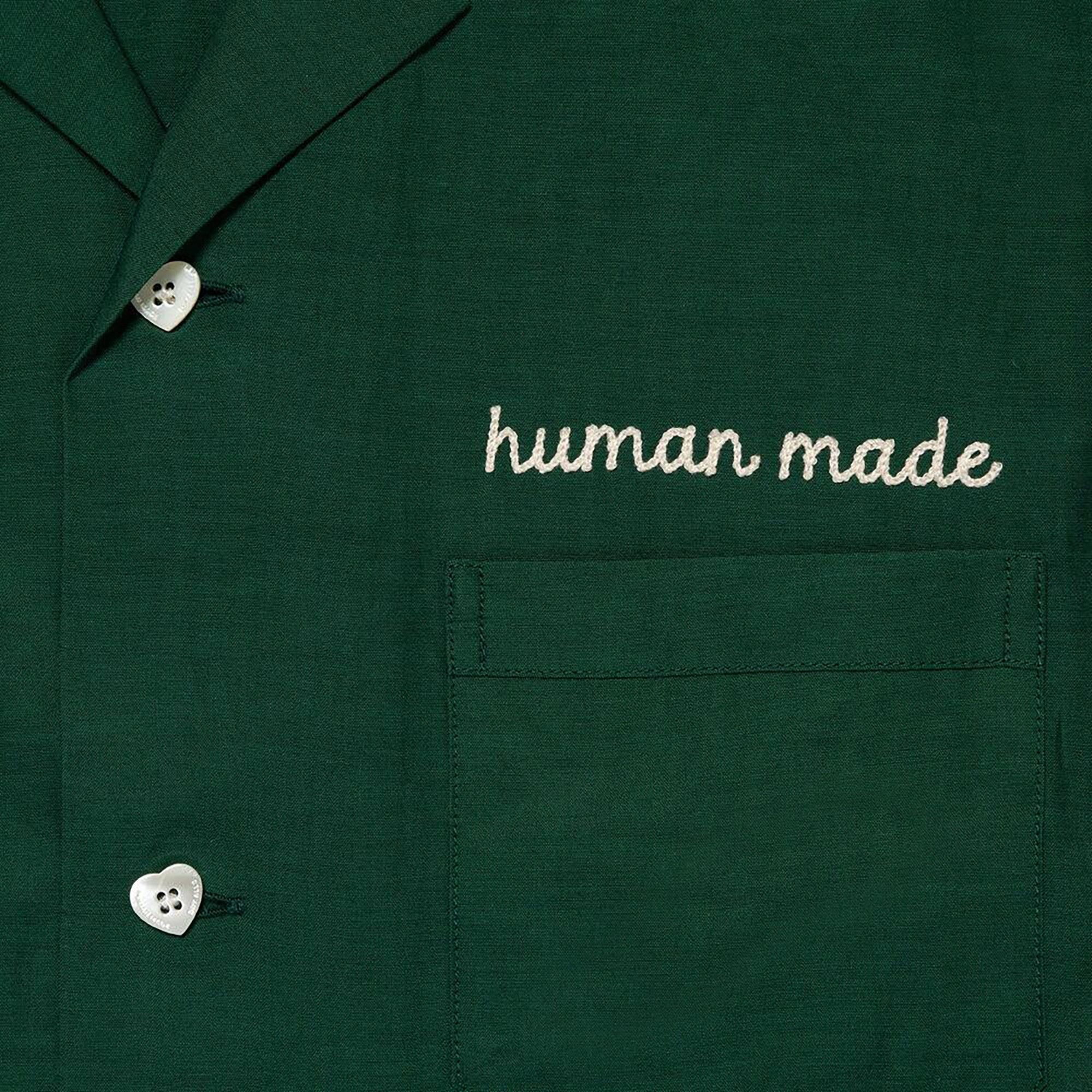 Human Made Bowling Shirt 'Green' - 3