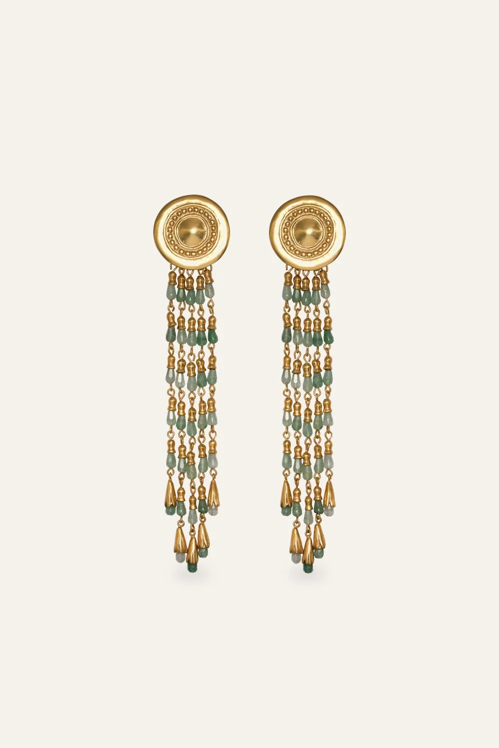 Concho Of The Dawn Earrings - 1