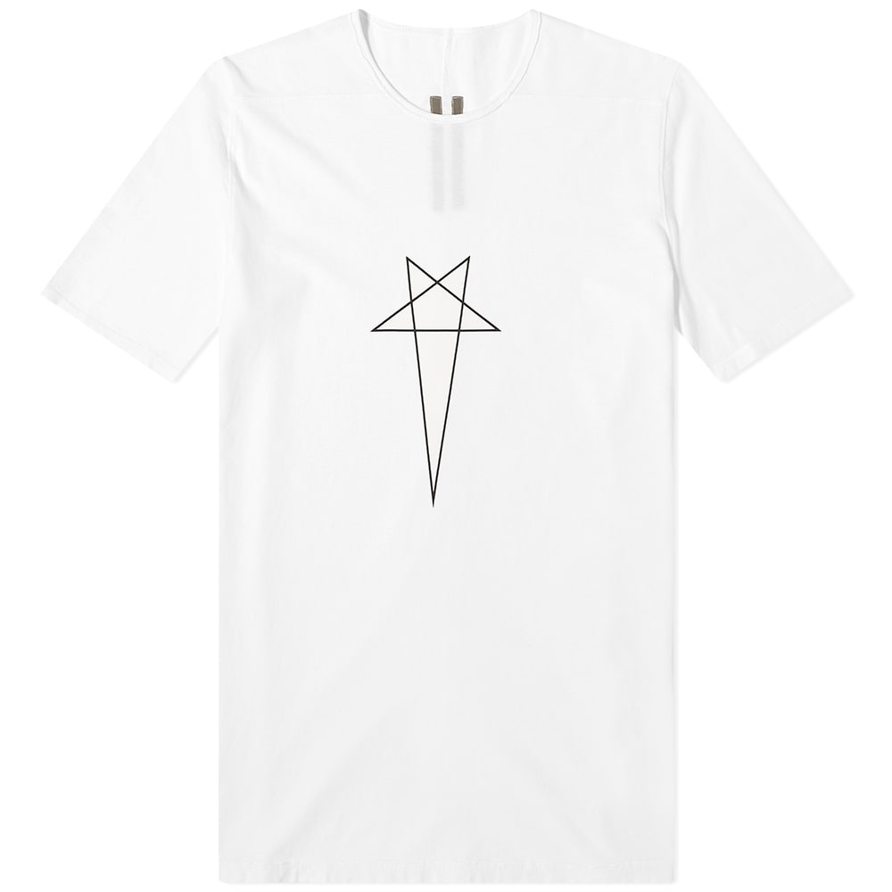 Rick Owens DRKSHDW Pentagram Level Tee - 1