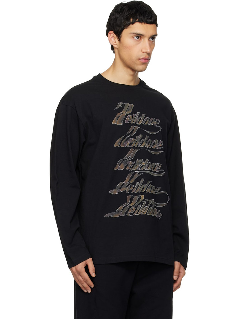 Black 'WE11DONE' Multi Logo T-shirt 2