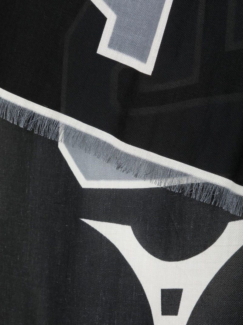 Givenchy logo-print lightweight scarf outlook
