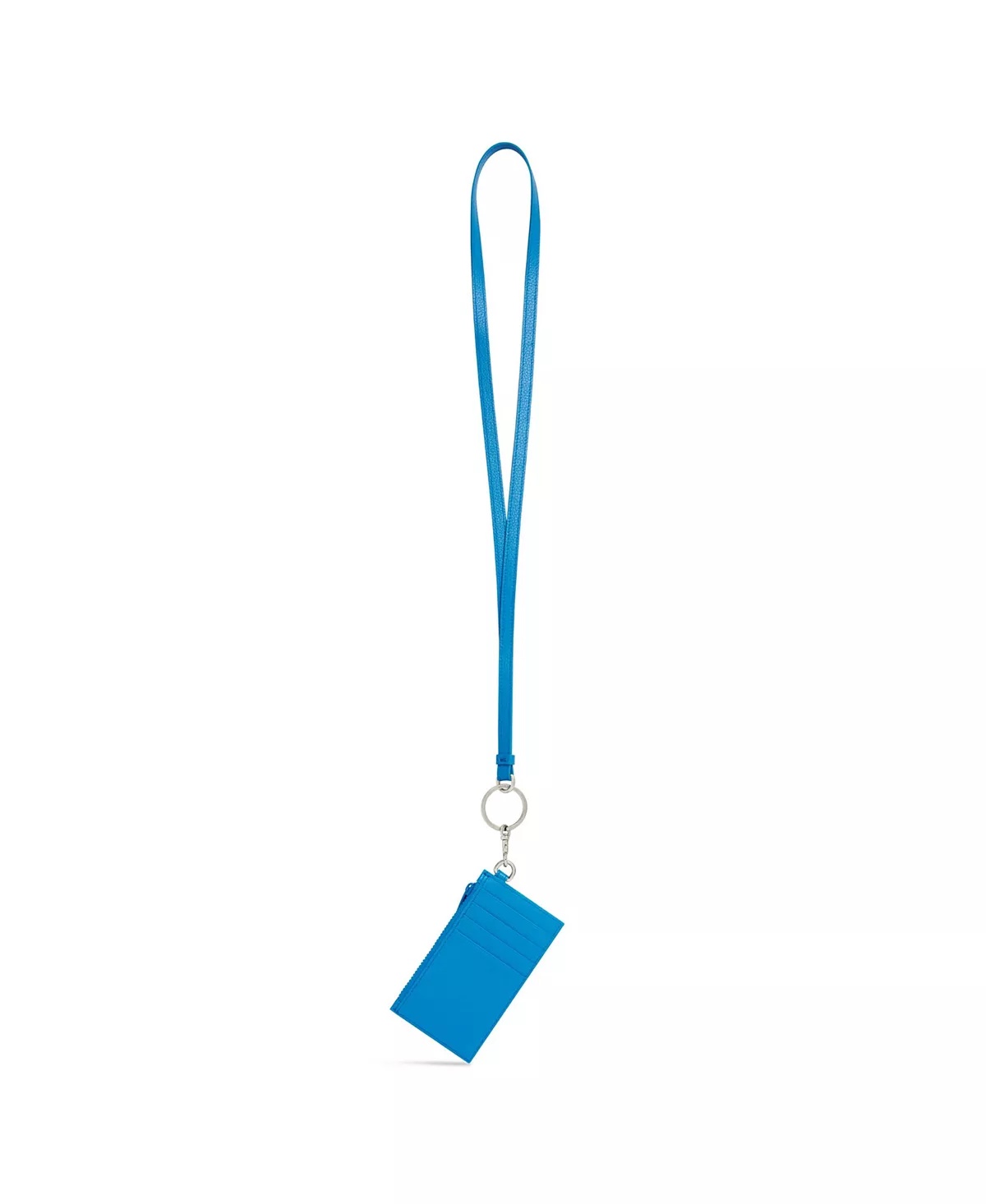 Leather Car Card Case on Keyring - 2