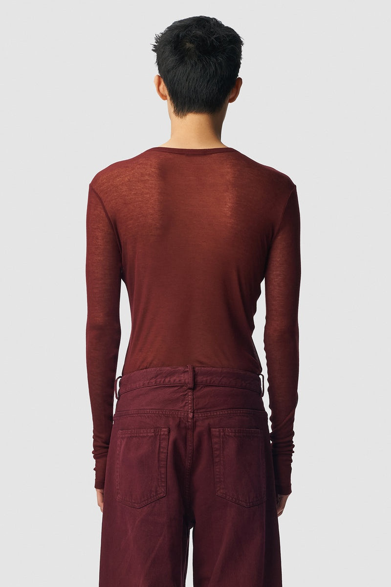 Ann Demeulemeester Greg Slim Fit Long Sleeves T-Shirt outlook