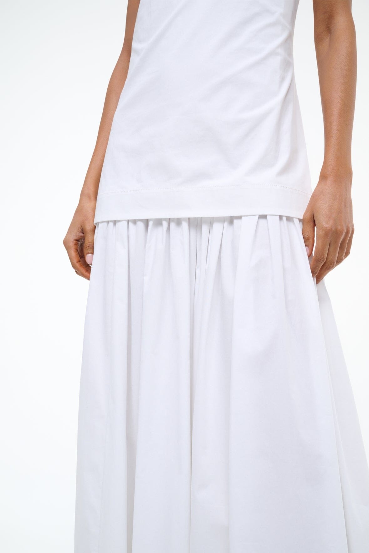 STAUD ARI DRESS WHITE - 6