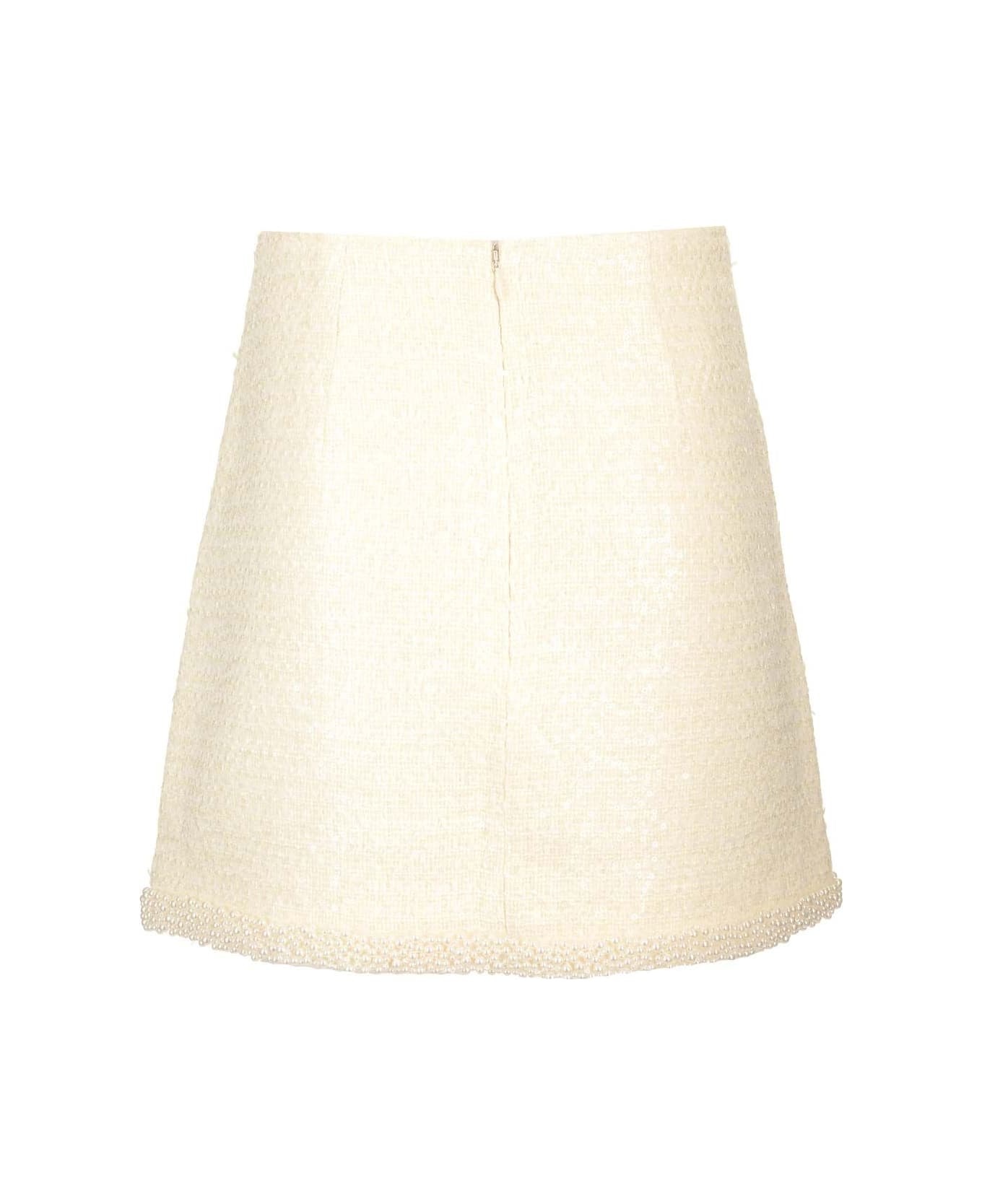 Boucle Mini Skirt - 2