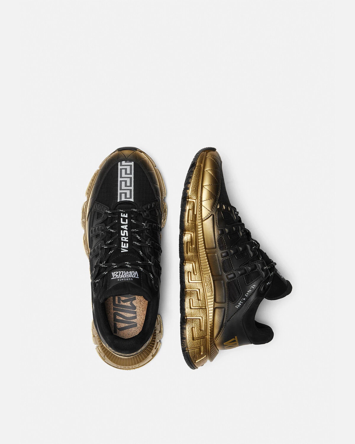 Sneakers luxe homme - Sneakers Versace Chain Reaction black and