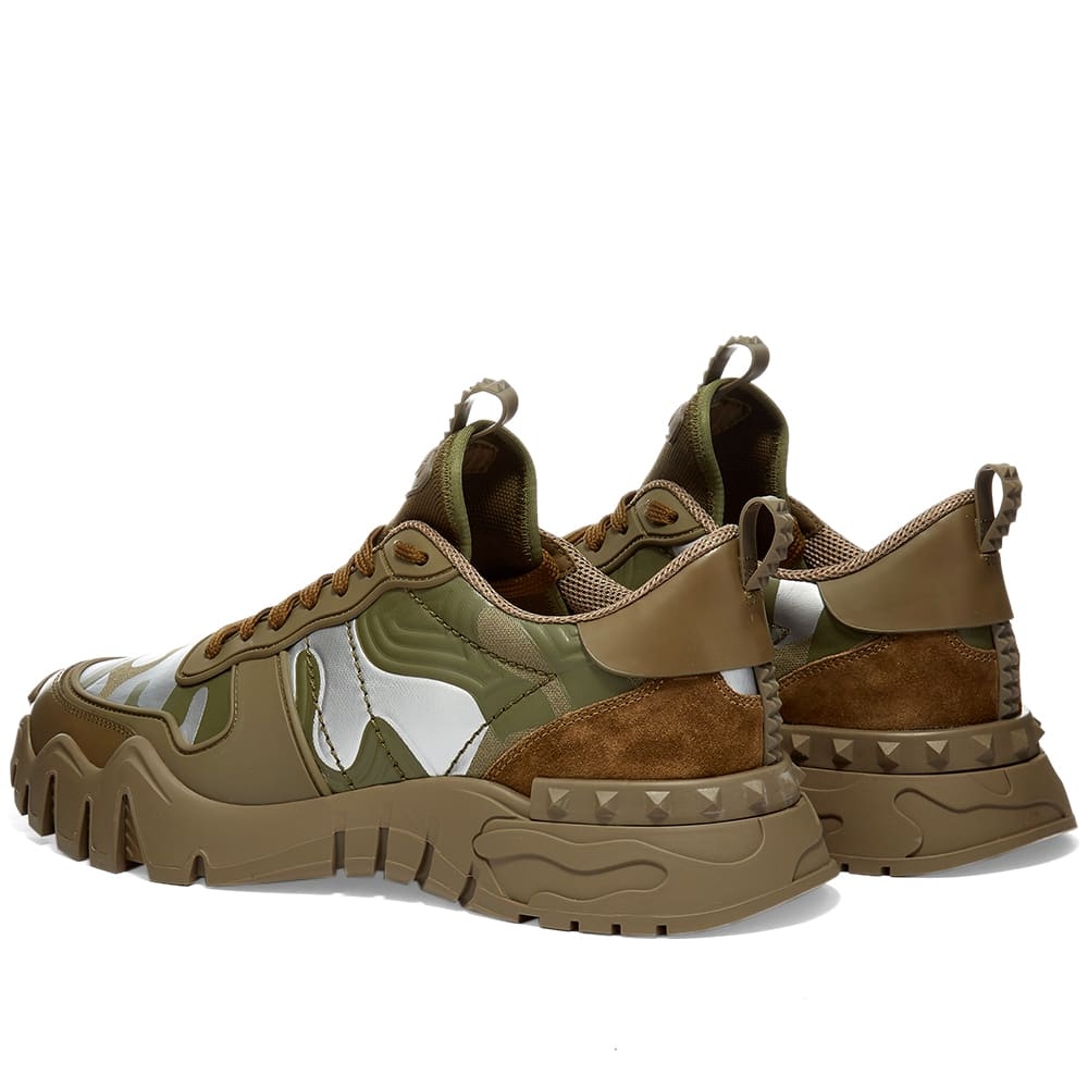 Valentino Rockrunner Plus Camo Oversize Sneaker - 3