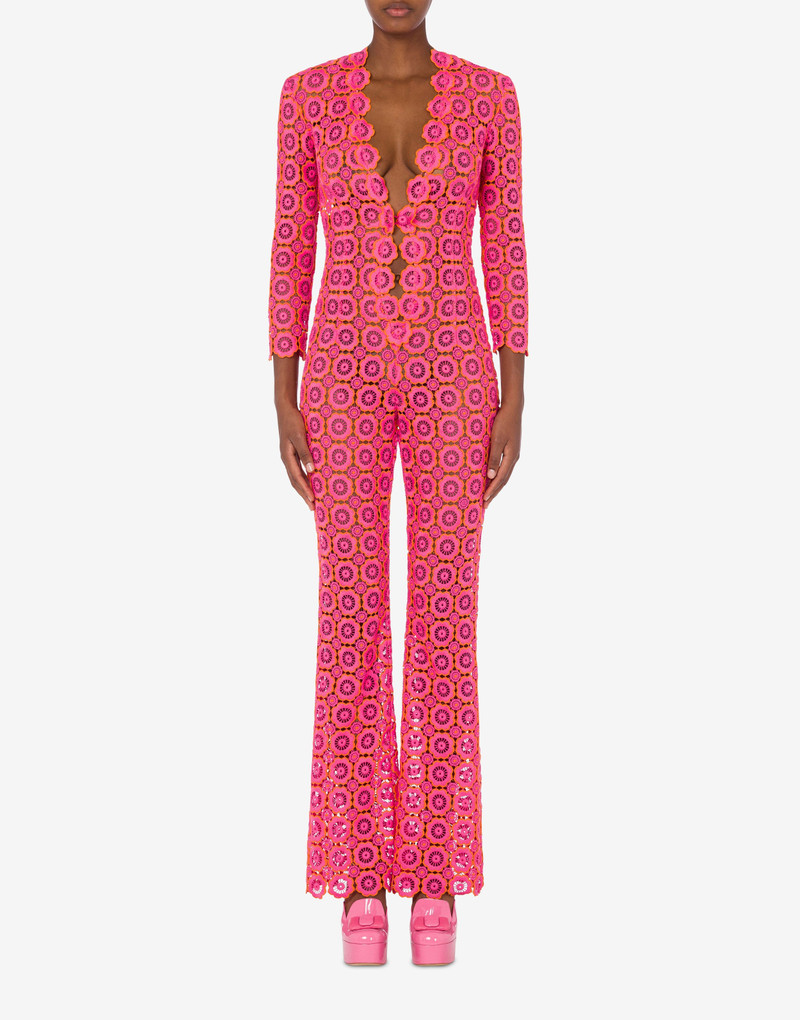 Moschino MACRAMÉ LACE JUMPSUIT outlook