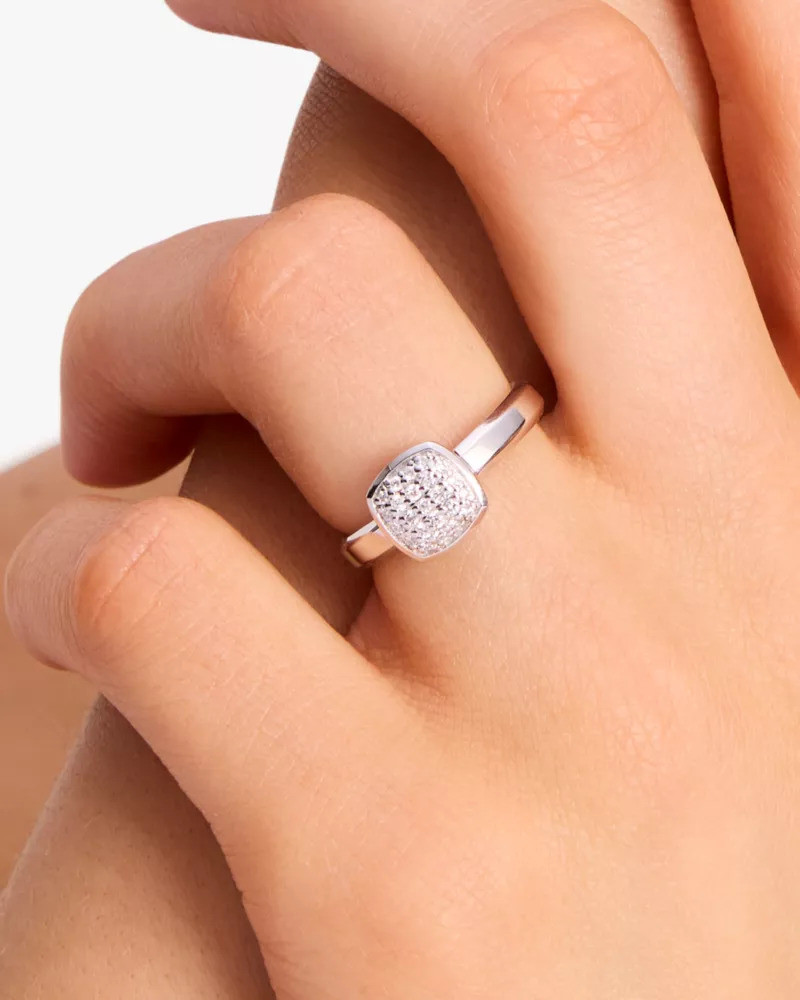 kate spade Kate Spade Fine Time To Shine Pavé Diamond Ring outlook