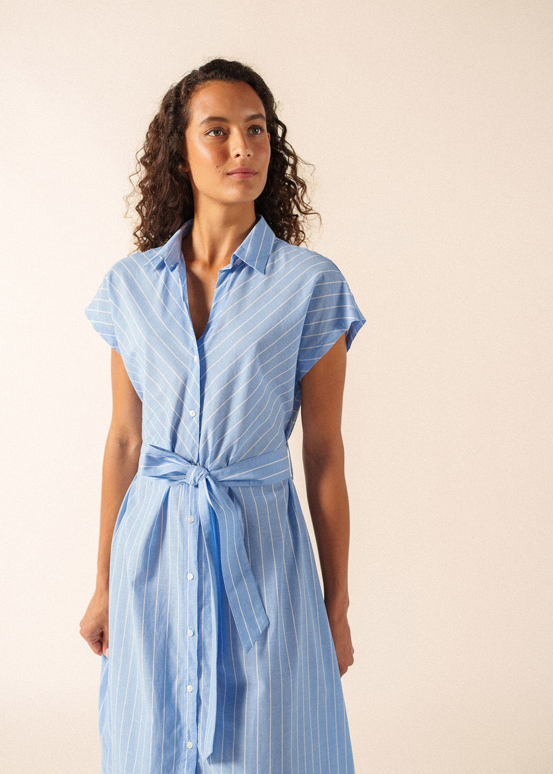 MAELYS Striped Maxi Dress 5