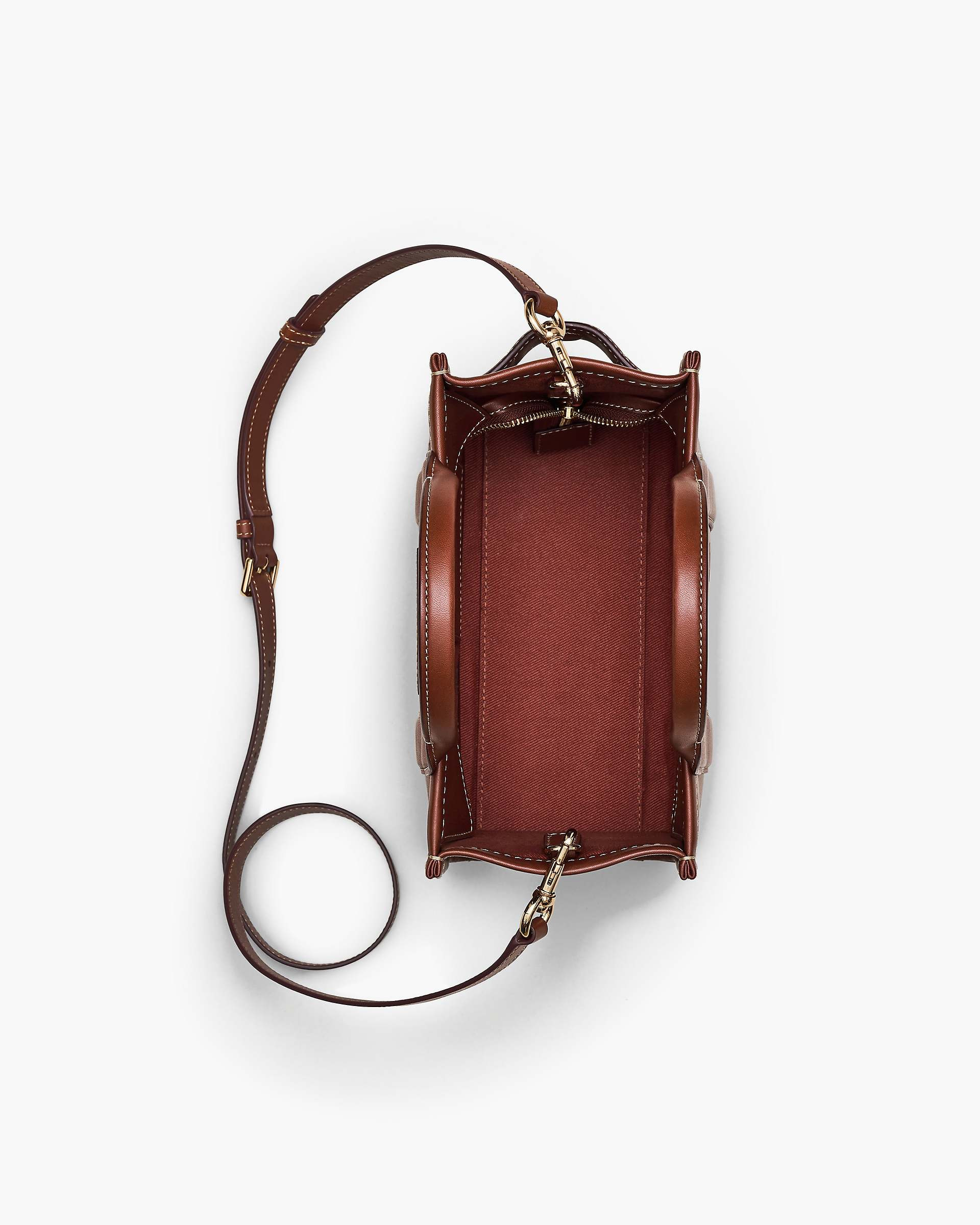 THE A.P.C. X MARC JACOBS LEATHER SMALL TOTE BAG - 8