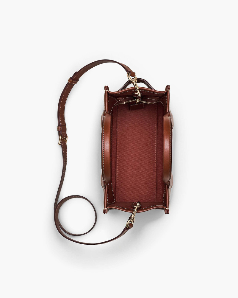 THE A.P.C. X MARC JACOBS LEATHER SMALL TOTE BAG 8
