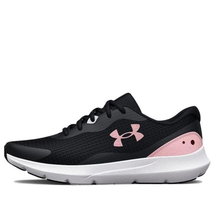 (WMNS) Under Armour Surge 3 'Black Prime Pink' 3024894-007 - 1