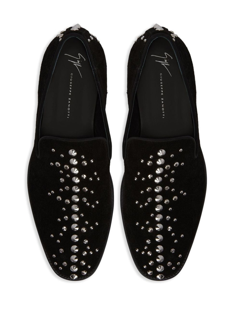 Alfredson 15mm studded loafers 4