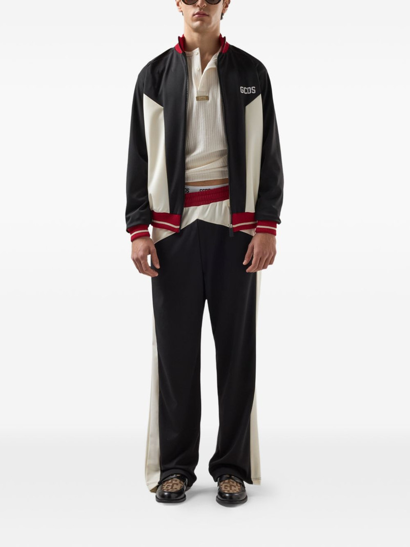 GCDS two-tone zip-up jacket outlook