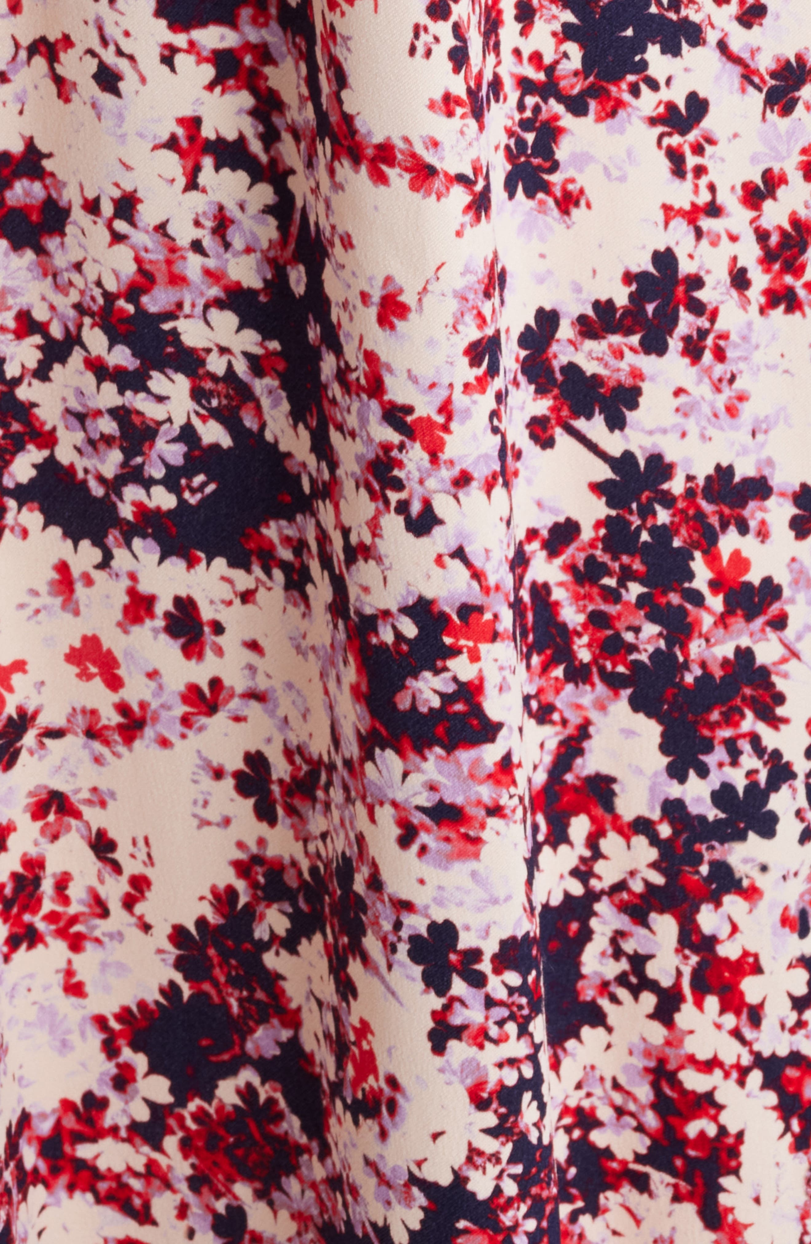 BOSS Davivio Tie Belt Long Sleeve Shirtdress in Hope Flower Fantasy at Nordstrom - 6