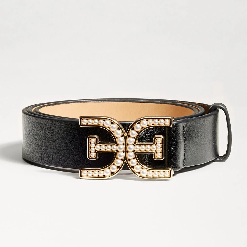30MM Pearl Logo Belt - 1