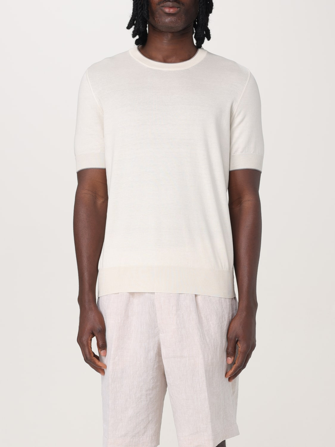 Brunello Cucinelli cotton t-shirt - 1