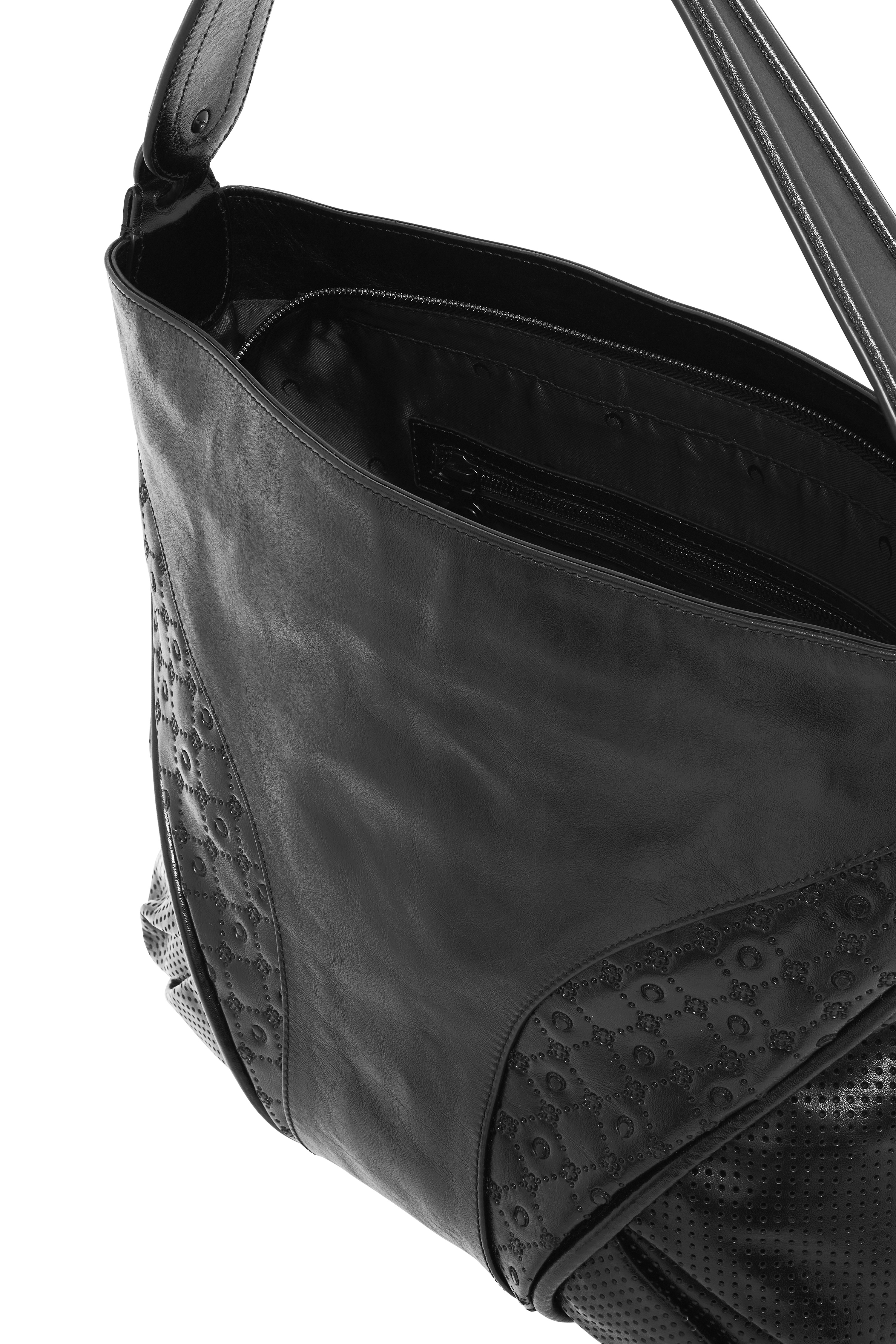 Moonogram Embossed Leather Futura Tote - 3