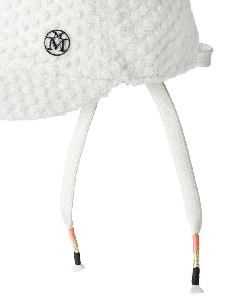 MAISON MICHEL Gareth tie-fastening cap outlook