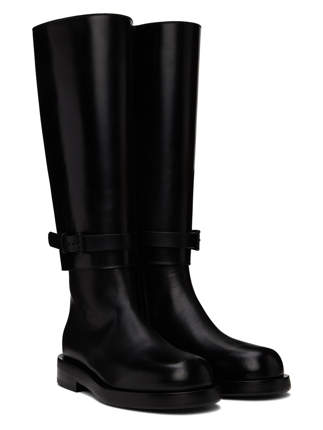 Black Ted Riding Boots - 4