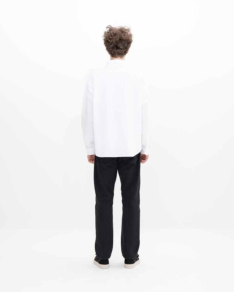 B.D. SHIRT L/S OX WHITE - 4