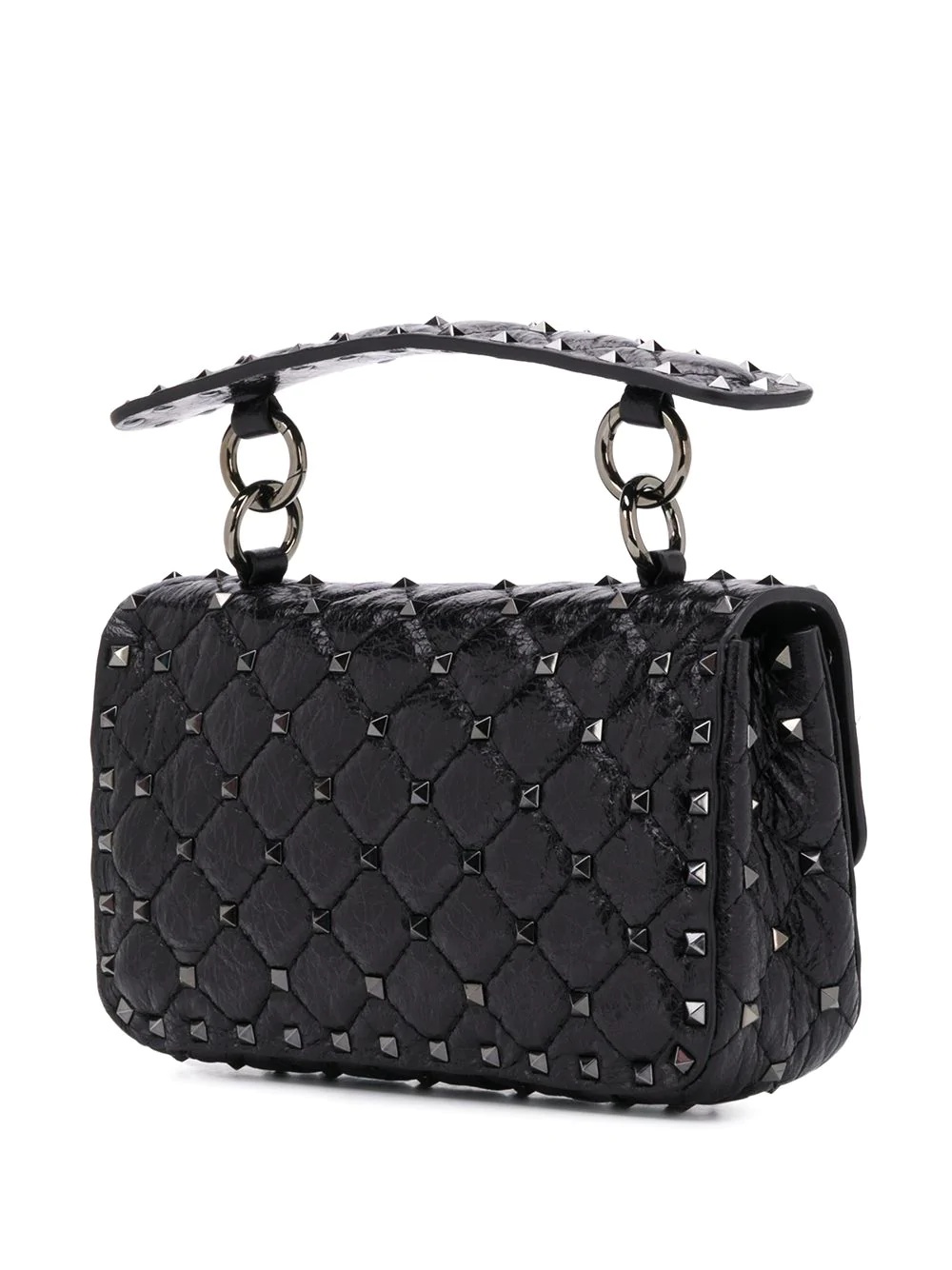 Rockstud quilted tote bag - 3