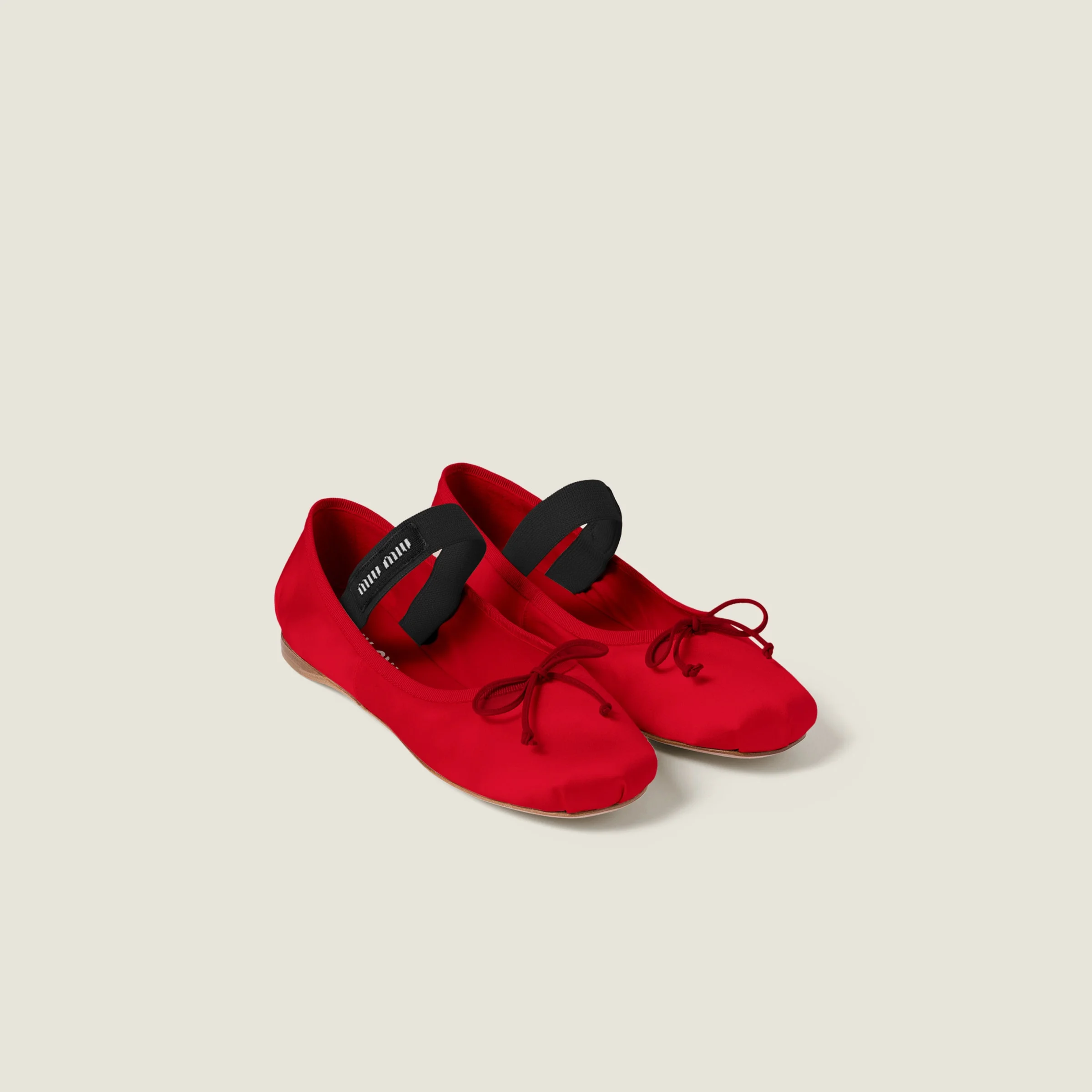 Satin ballerinas - 1