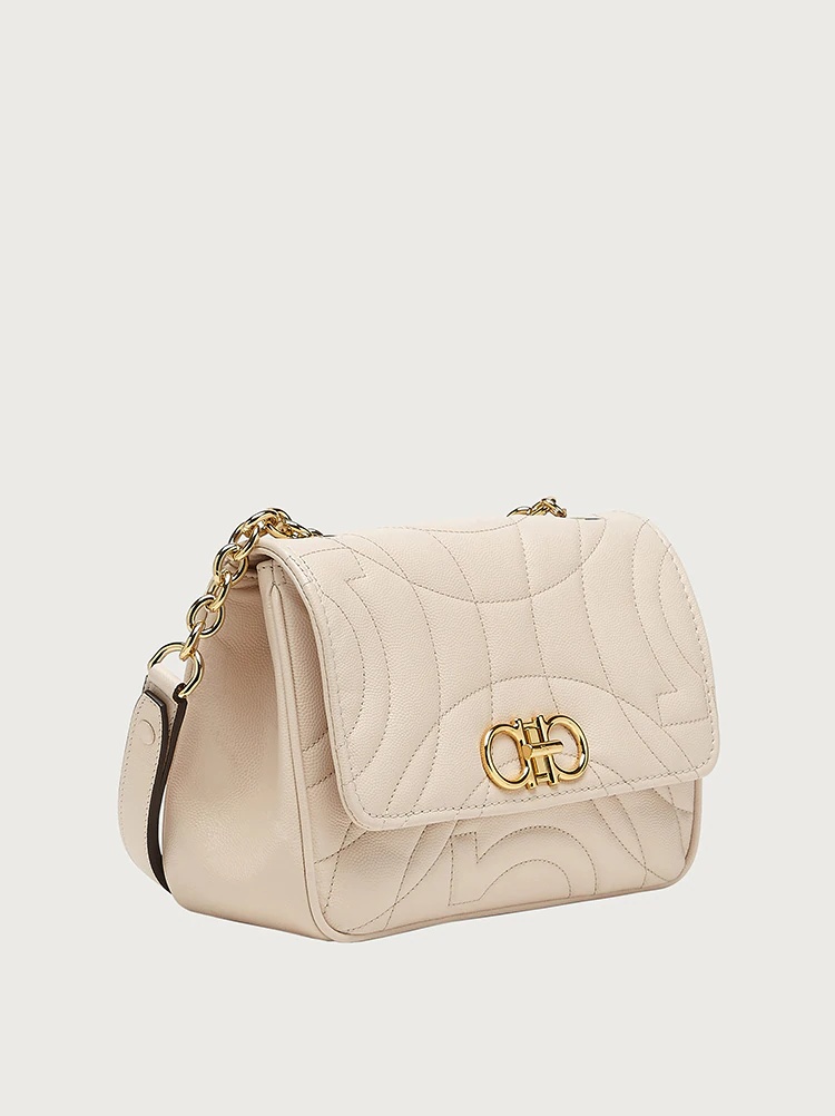 QUILTED GANCINI CROSS BODY BAG (S) 2