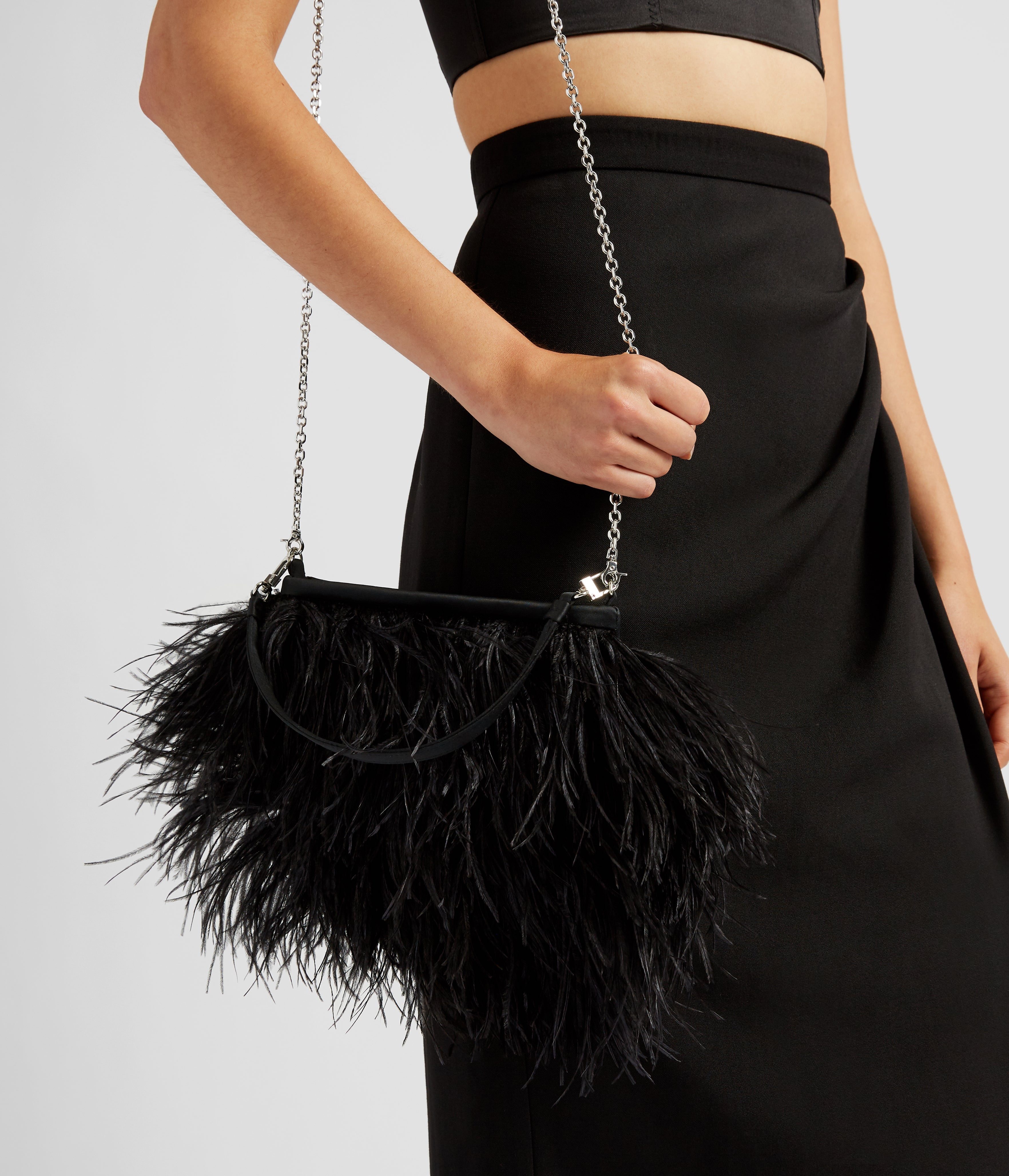 SMALL FEATHER BAG - 3