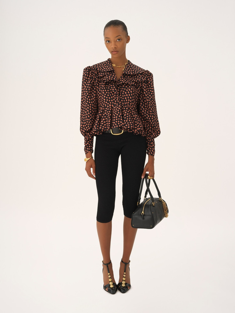 Chloé CAPRI LEGGINGS IN A STRETCH KNIT outlook