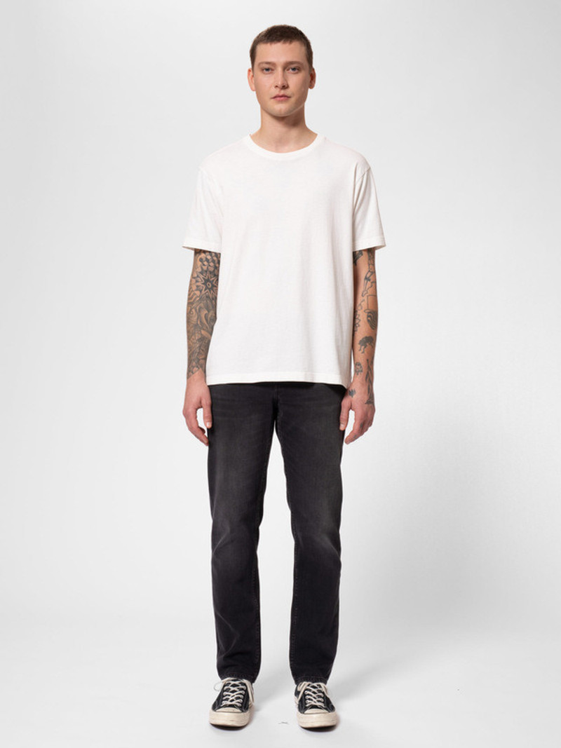 Nudie Jeans Steady Eddie II Black Change outlook