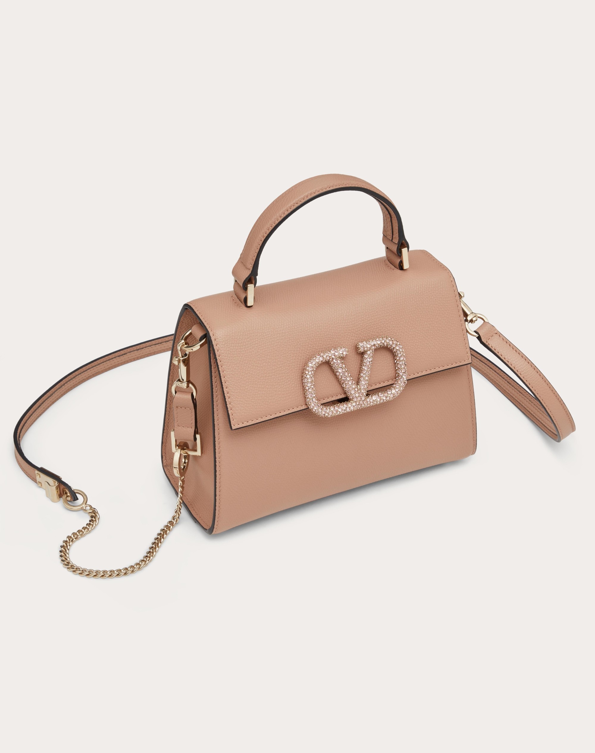 SMALL VSLING HANDBAG WITH JEWEL EMBROIDERY - 5