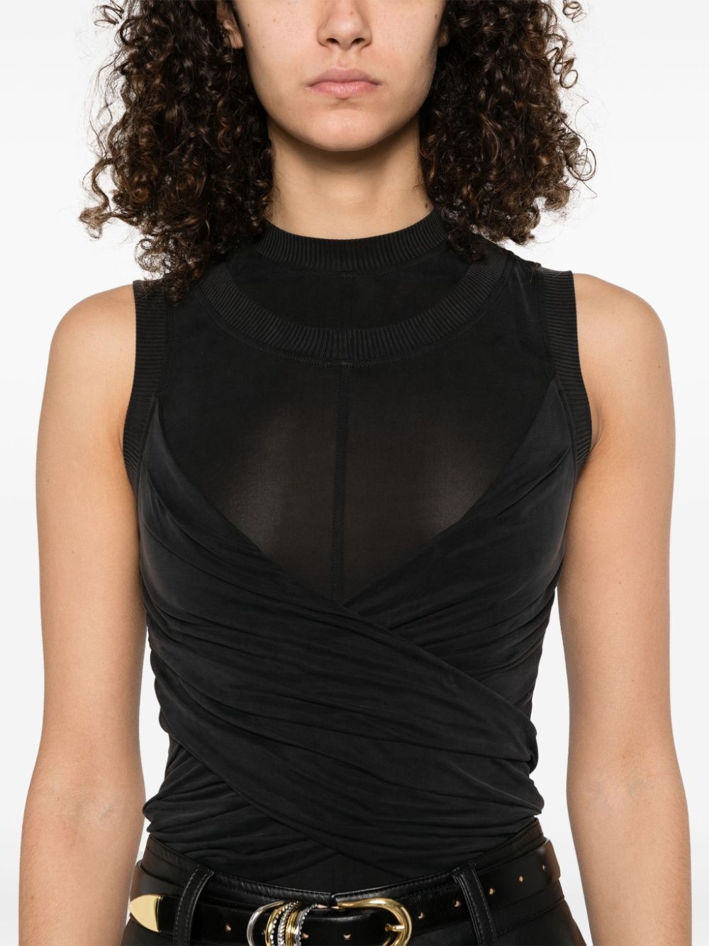 double-collar top - 5
