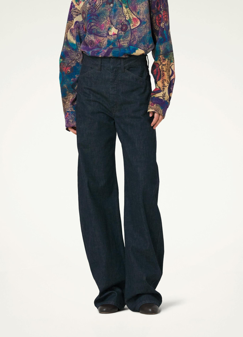 HIGH WAISTED CURVED PANTS 3