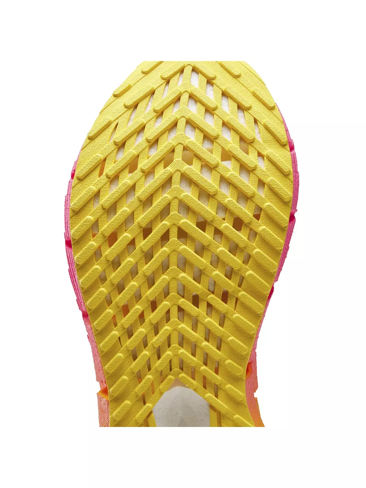 FloatZig 1 "White/Yellow/Pink" Women's Running Shoe - 8