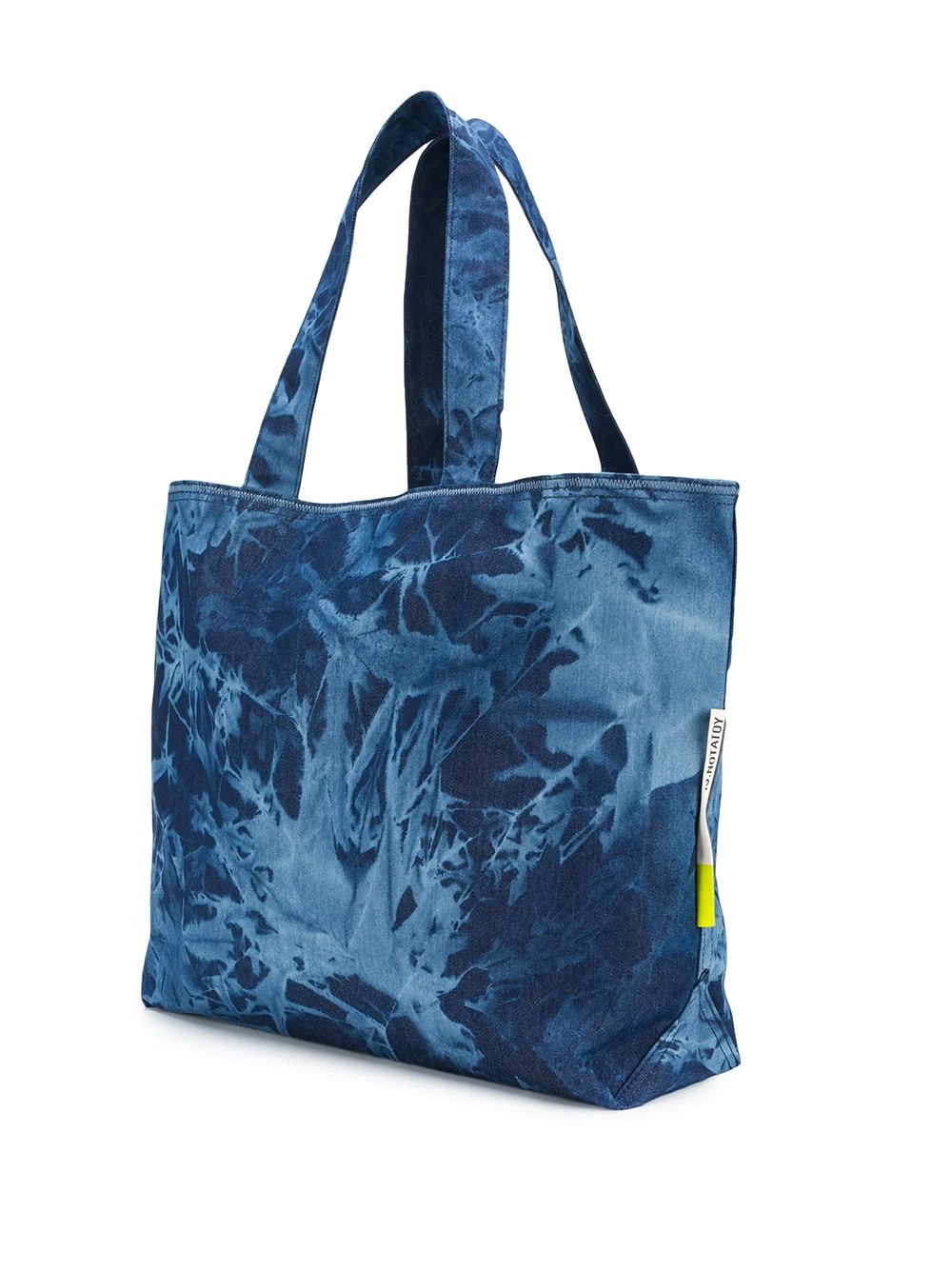 logo tie-dye shopper tote - 3