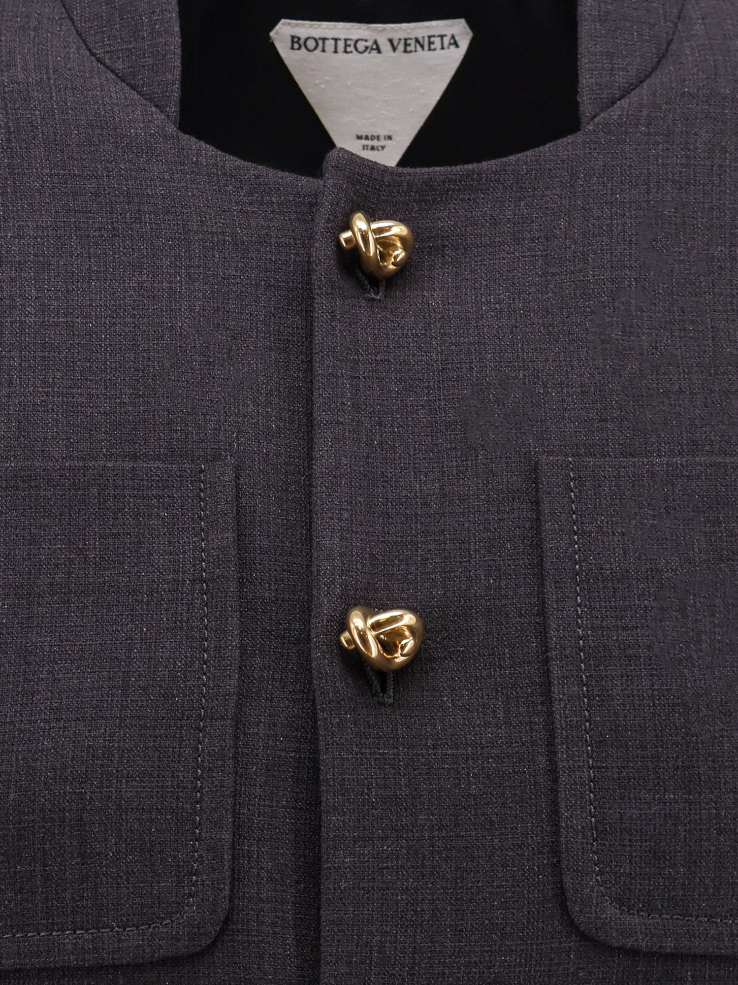 Bottega Veneta Women Cotton And Viscose Blazer With Knots Detail - 3