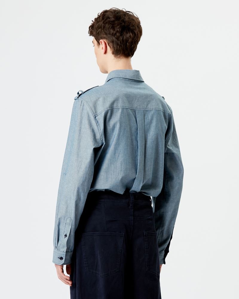 CESAR CHAMBRAY SHIRT - 5