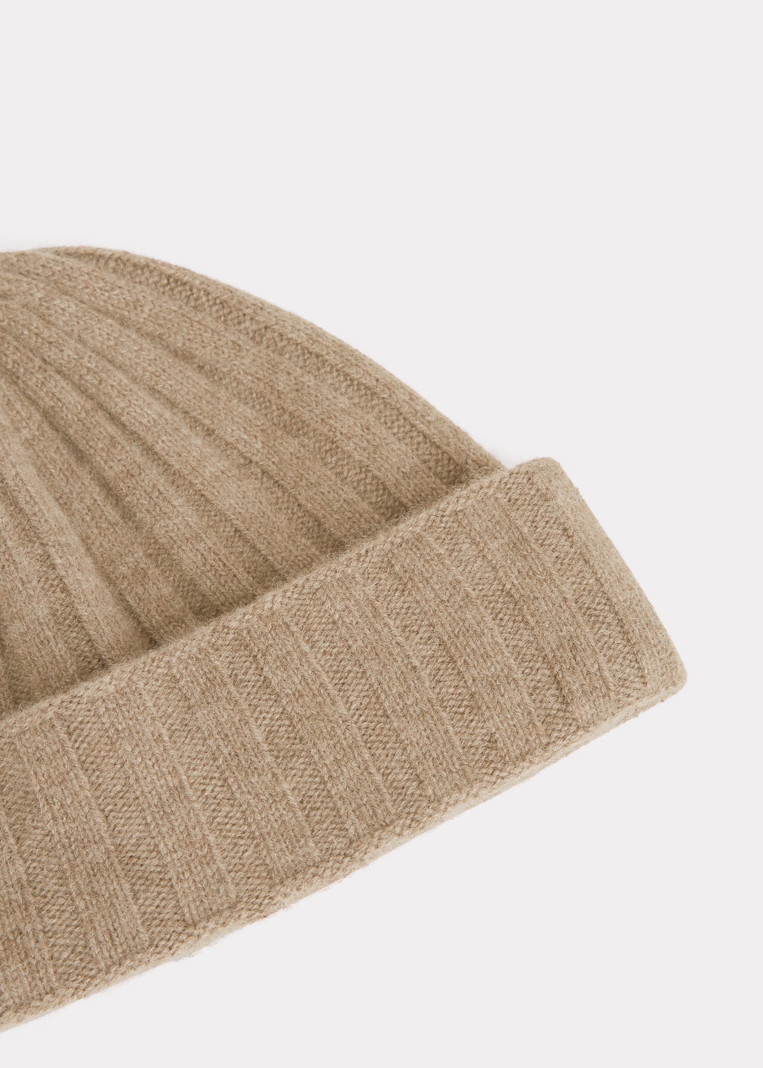 Cashmere beanie camel melange - 4