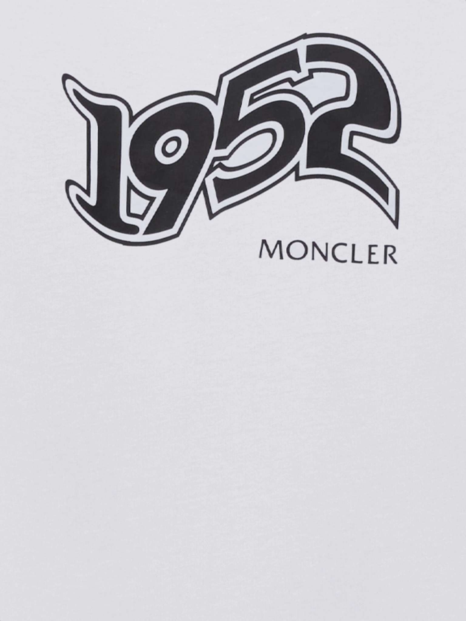 2 Moncler 1952 Logo-Print Cotton-Jersey T-Shirt - 2