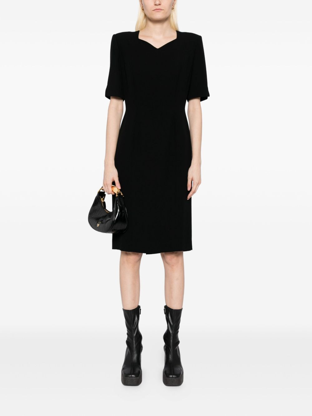1990-2000s setup suit jacket dress - 6