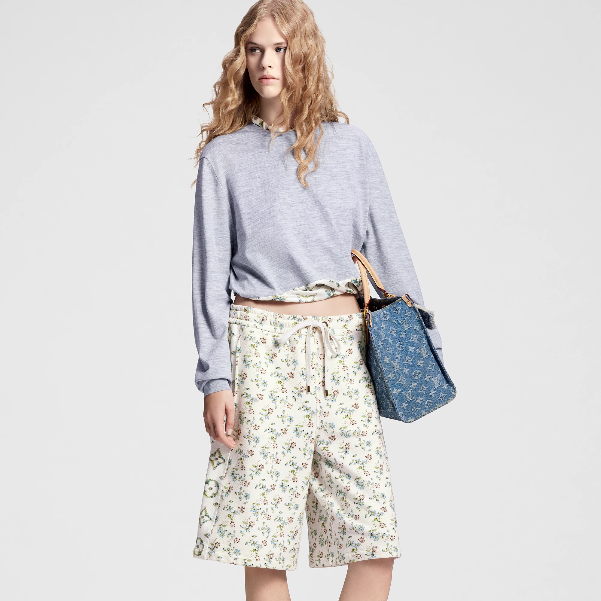 Floral Print Bermuda Shorts - 5