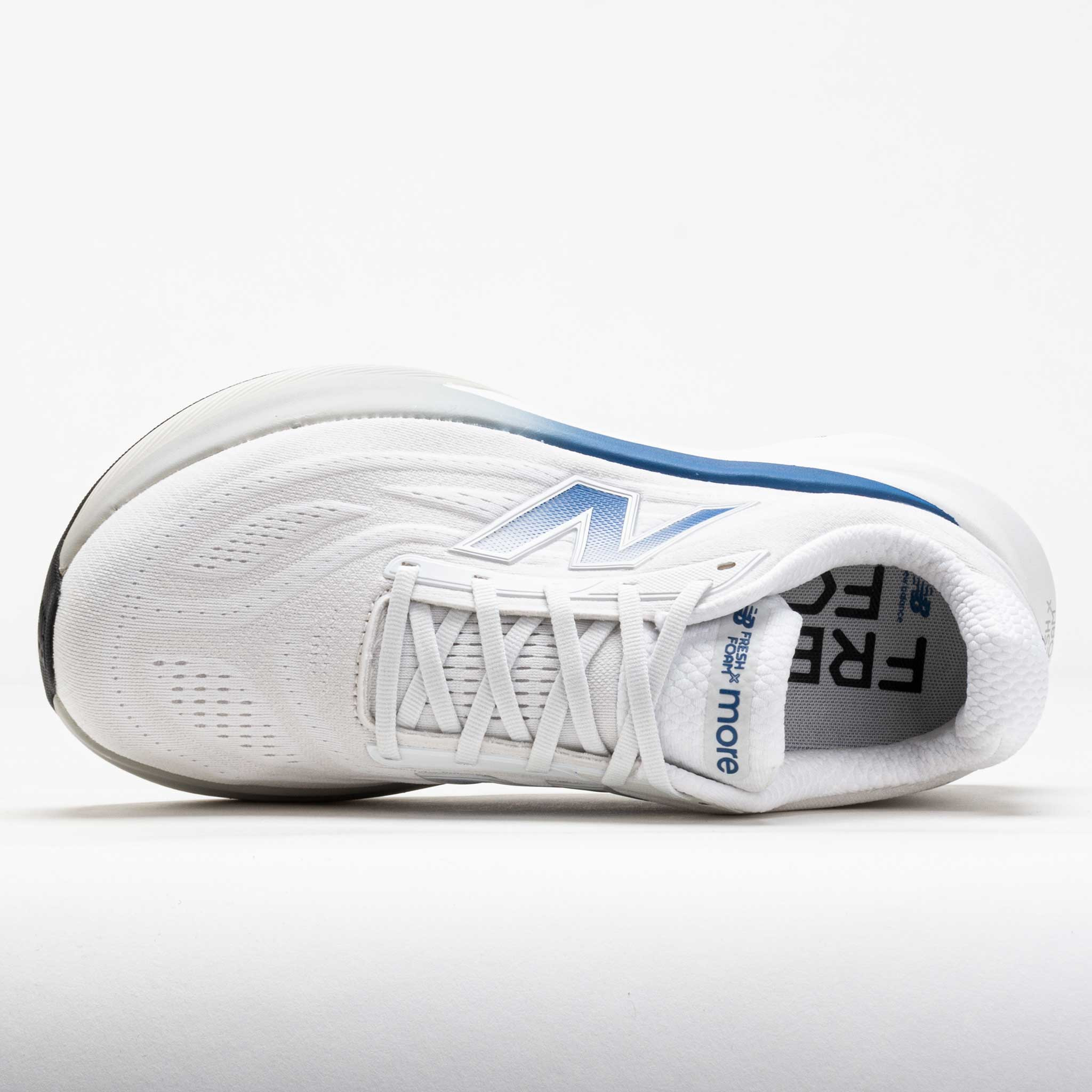 New Balance Fresh Foam X More v6 Men's White/Blue Agate/Reflection - 3