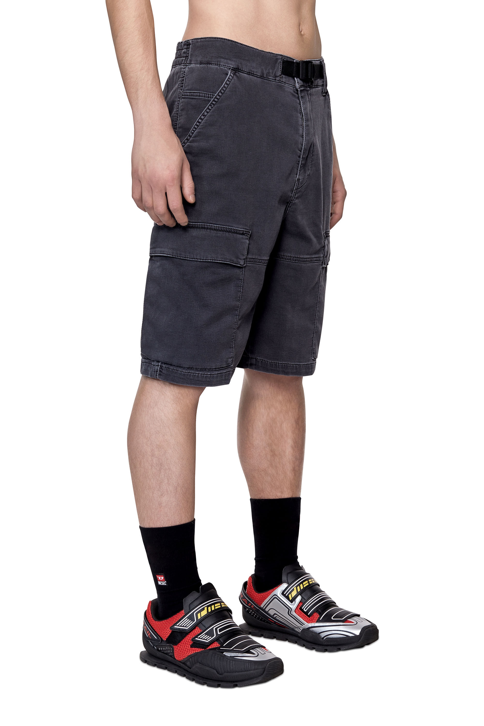 D-KROOLEY JOGGJEANS CARGO SHORTS - 6