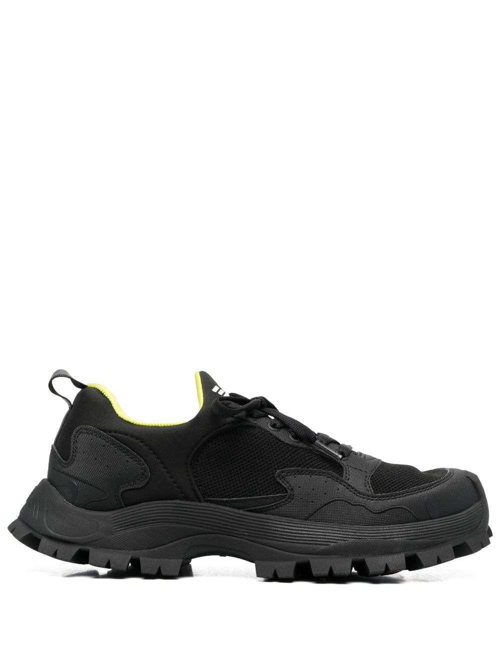 chunky-ridged-sole sneakers - 1